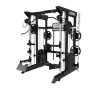 Titanium Strength Black Series B200 V2 Krafstation: Smith Maschine, Multipower, Dual Pulleys und Rack + 200kg Gewichtsplatten enthalten