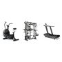 Titanium Strength Pack AirBike + Monster G9 + Curved Treadmill