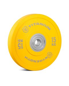 Titanium Strength HD Bumper Plates Pro 15 KG